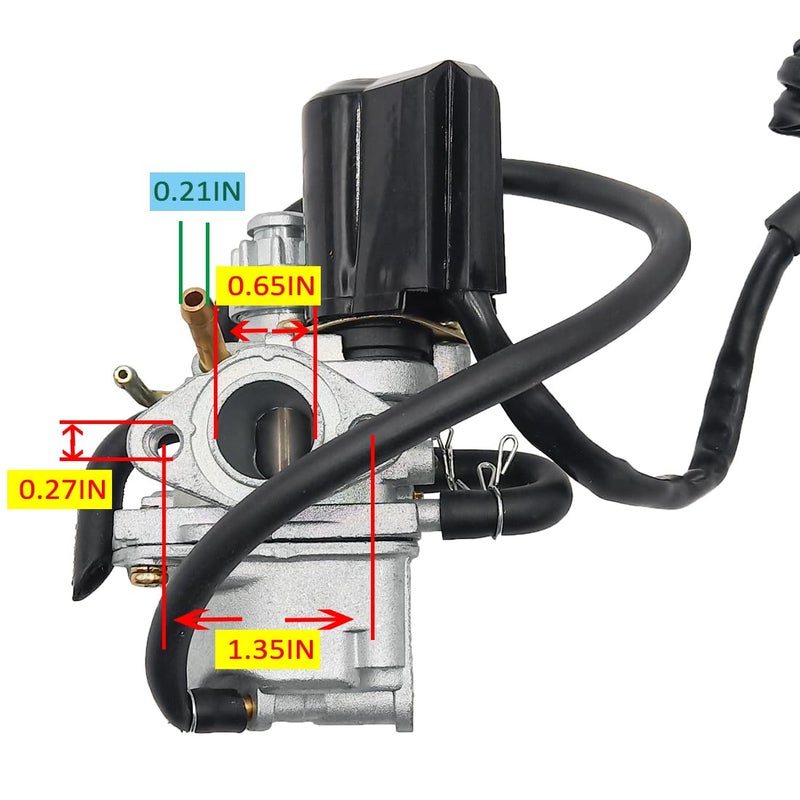 JDLLONG Carburetor 16100-GK8-893 Fits for Honda NQ50 NQ50A NQ50AA NQ50D A Spree Carb 1986-1987 16100-GK8-601 16100-GK8-611 16100-GK8-871 16100-GK8-881 - Image 3